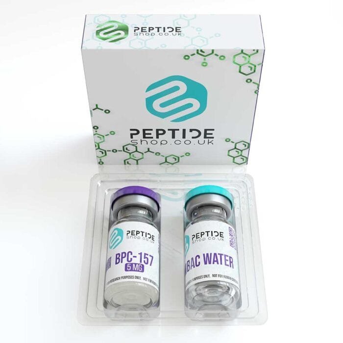 PEPTIDE SHOP UK BPC-157 5MGS WITH FREE 3ML BAC WATER